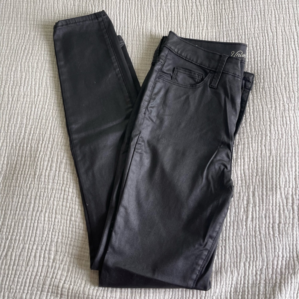 Universal Thread Straight Leather Pant - size 4/27